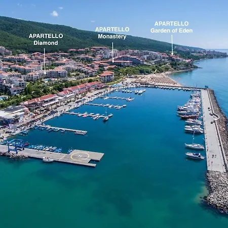 Aparthotel Apartello⊛com Diamond - Private Near Marina Dinevi In